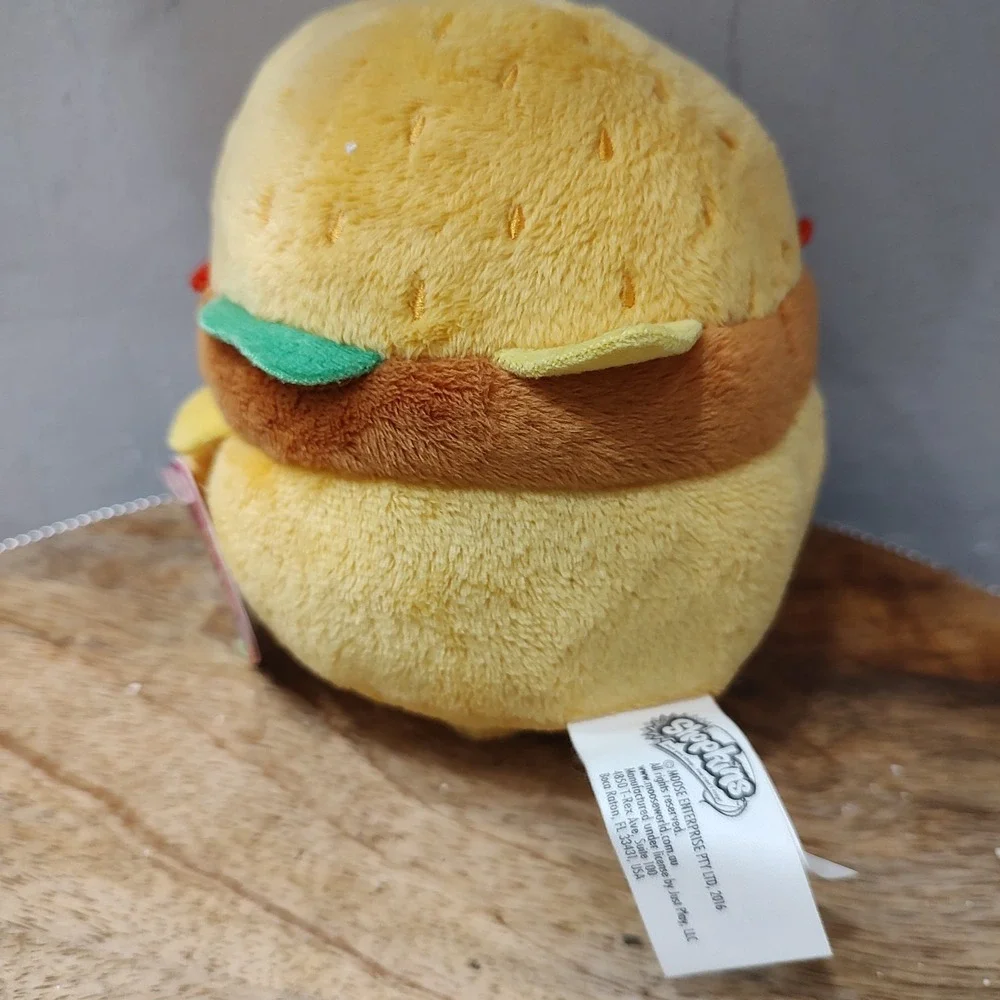 Shopkins Cheezey B Burger Stuffed Plushie 5